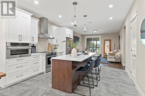 191 East Puce Road Unit# 10, Lakeshore, ON - Indoor Photo Showing Kitchen With Upgraded Kitchen