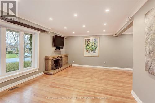 1416 Elaine Trail, Mississauga, ON - Indoor With Fireplace