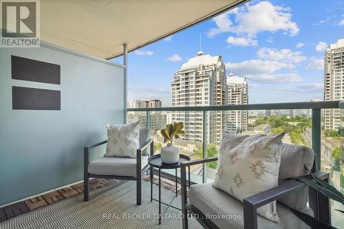 905 - 17 Barberry Place, Toronto (Bayview Village), ON - Outdoor With Balcony With View With Exterior