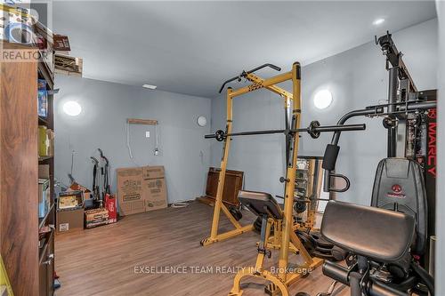 3766 Old Orchard Street, North Glengarry, ON - Indoor Photo Showing Gym Room