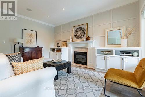 87 Oleary Drive, Hamilton (Meadowlands), ON - Indoor Photo Showing Living Room With Fireplace