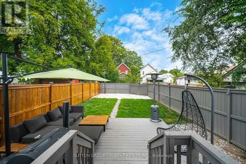 99 Francis Street, Hamilton, ON - Outdoor With Deck Patio Veranda With Backyard