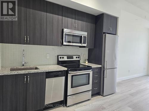 315 - 8763 Bayview Avenue W, Richmond Hill (Doncrest), ON - Indoor Photo Showing Kitchen With Stainless Steel Kitchen With Upgraded Kitchen