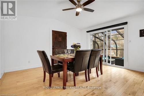 1625 Hillside Drive, London, ON - Indoor Photo Showing Dining Room