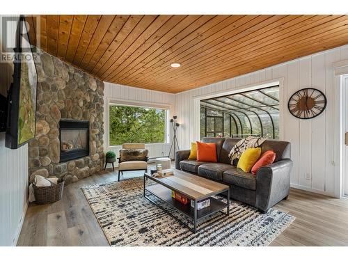 1399 12Th  Avenue, Invermere, BC -  Photo Showing Living Room With Fireplace