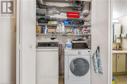 309 - 165 Ontario Street, Kingston (Central City East), ON - Indoor Photo Showing Laundry Room