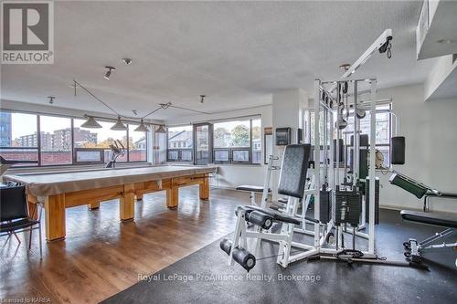 309 - 165 Ontario Street, Kingston (Central City East), ON - Indoor Photo Showing Gym Room