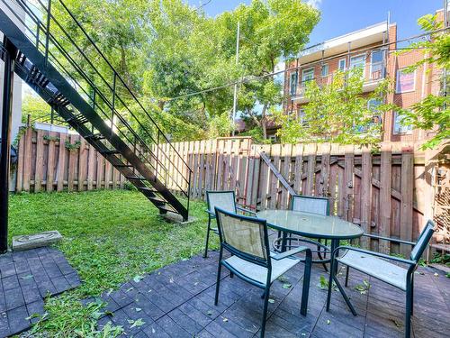 Cour - 5823A  - 5825 1Re Avenue, Montréal (Rosemont/La Petite-Patrie), QC - Outdoor With Deck Patio Veranda