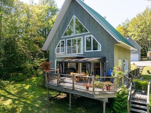 FaÃ§ade - 840 Ch. Du Lac-Bouthillier, Saint-Aimé-Du-Lac-Des-Îles, QC - Outdoor With Deck Patio Veranda