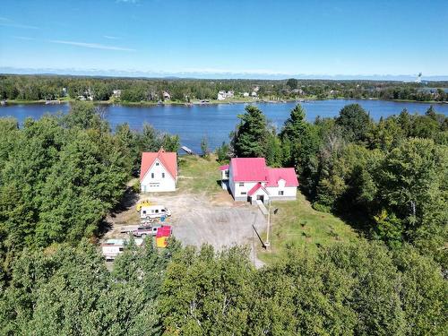 Photo aÃ©rienne - 306A  - 306C Ch. Bellerive, Val-D'Or, QC - Outdoor With Body Of Water With View