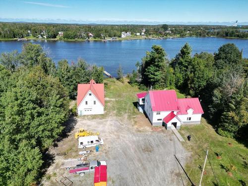 Photo aÃ©rienne - 306A  - 306C Ch. Bellerive, Val-D'Or, QC - Outdoor With Body Of Water With View