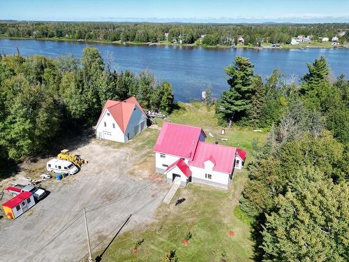 Photo aÃ©rienne - 306A  - 306C Ch. Bellerive, Val-D'Or, QC - Outdoor With Body Of Water With View