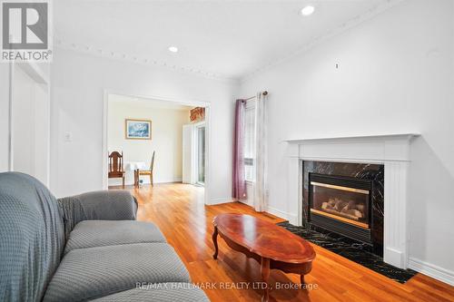 304 Hollymount Drive, Mississauga (Hurontario), ON - Indoor Photo Showing Living Room With Fireplace