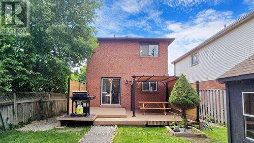 3616 Nutcracker Drive S, Mississauga (Lisgar), ON - Outdoor With Deck Patio Veranda With Exterior