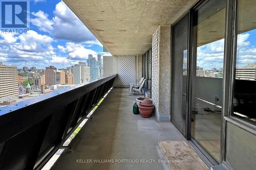 1510 - 720 Spadina Avenue, Toronto (University), ON - Outdoor With Balcony With Exterior