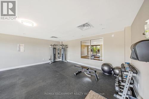 1109 - 716 Main Street E, Milton (Old Milton), ON - Indoor Photo Showing Gym Room