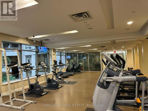 3009 - 3880 Duke Of York Boulevard, Mississauga, ON - Indoor Photo Showing Gym Room