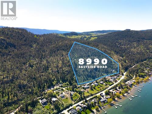 8990 Eastside Road, Vernon, BC - Outdoor With Body Of Water With View