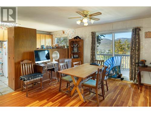 8990 Eastside Road, Vernon, BC - Indoor Photo Showing Dining Room