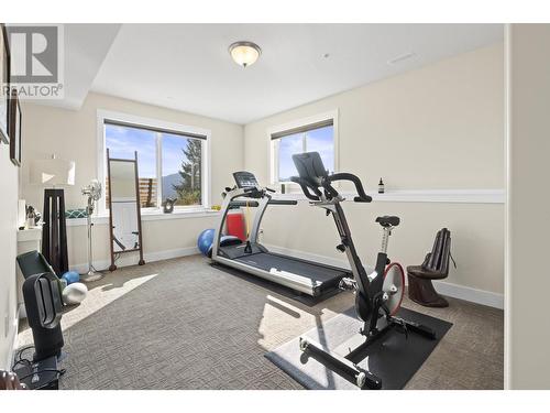 8980 Bayswater Place, Vernon, BC - Indoor Photo Showing Gym Room