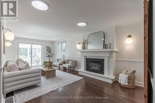 79 Duchess Avenue, London, ON - Indoor Photo Showing Living Room With Fireplace