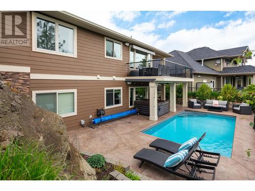 1029 Long Ridge Drive, Kelowna, BC - Outdoor With In Ground Pool With Deck Patio Veranda With Exterior