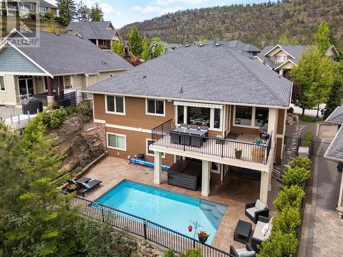 1029 Long Ridge Drive, Kelowna, BC - Outdoor With In Ground Pool With Deck Patio Veranda