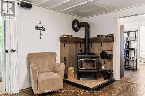 19 Highbush Road, Hastings Highlands, ON - Indoor With Fireplace