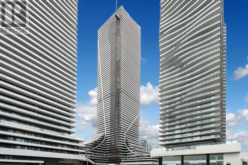 923 - 30 Shore Breeze Drive, Toronto (Mimico), ON - Outdoor With Balcony With Facade