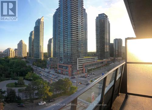 923 - 30 Shore Breeze Drive, Toronto (Mimico), ON - Outdoor With Balcony With Facade