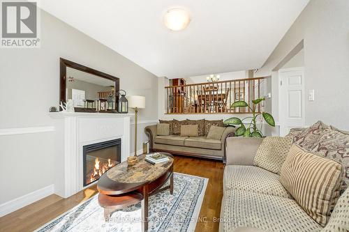 6356 Chaumont Crescent, Mississauga (Meadowvale), ON - Indoor Photo Showing Living Room With Fireplace