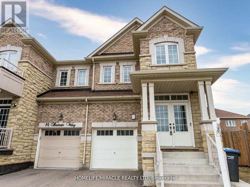 16 Banas Way, Brampton, ON - Outdoor With Facade