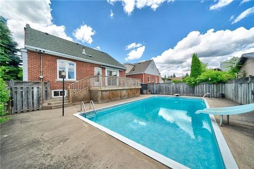 55 East 13Th Street, Hamilton, ON - Outdoor With In Ground Pool With Deck Patio Veranda