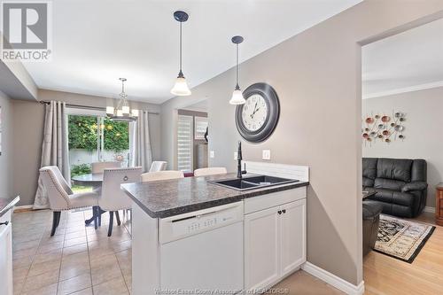 1050 Lexington, Windsor, ON - Indoor Photo Showing Kitchen With Double Sink