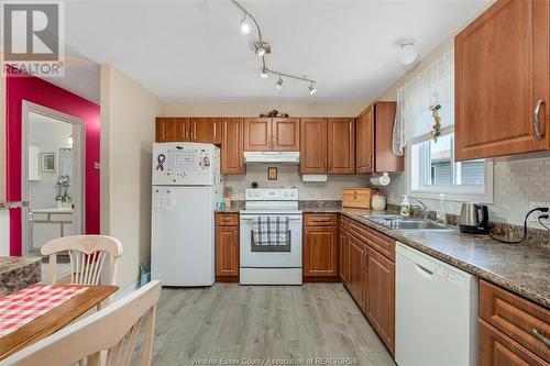 3946 Acorn Crescent, Windsor, ON - Indoor Photo Showing Kitchen With Double Sink