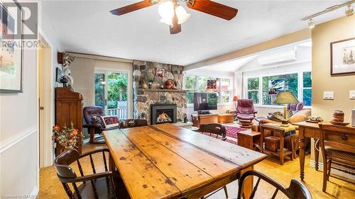 1 Park Street, South Bruce Peninsula, ON - Indoor With Fireplace