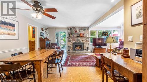 1 Park Street, South Bruce Peninsula, ON - Indoor With Fireplace