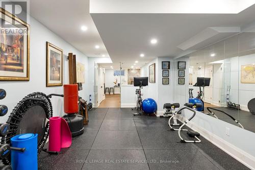 212 Pine Cove Road, Burlington (Roseland), ON - Indoor Photo Showing Gym Room