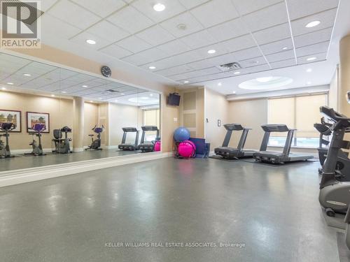 2224 - 5233 Dundas Street W, Toronto, ON - Indoor Photo Showing Gym Room