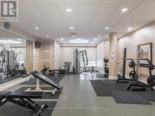 2224 - 5233 Dundas Street W, Toronto, ON - Indoor Photo Showing Gym Room