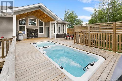 40 Louis Arthur, Dieppe, NB - Outdoor With Deck Patio Veranda With Exterior