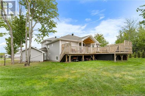 40 Louis Arthur, Dieppe, NB - Outdoor With Deck Patio Veranda With Backyard