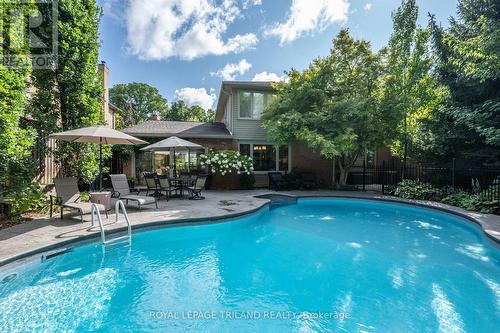 29 Ullswater Crescent, London, ON - Outdoor With In Ground Pool With Backyard