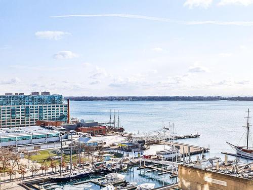 1408-270 Queens Quay W, Toronto, ON - Outdoor With Body Of Water With View