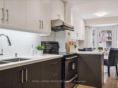 13 Unity Rd, Toronto, ON - Indoor Photo Showing Kitchen With Double Sink With Upgraded Kitchen