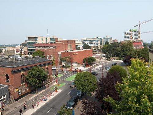 402-595 Pandora Ave, Victoria, BC - Outdoor With View