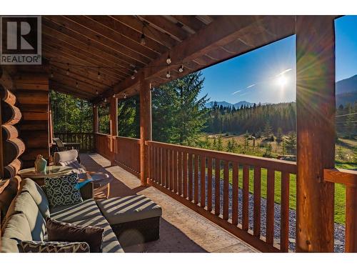 2346 Blaeberry Road, Golden, BC - Outdoor With Deck Patio Veranda With Exterior