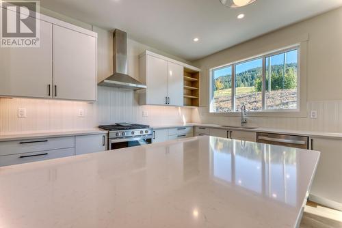 7760 Okanagan Landing Road Unit# 130, Vernon, BC - Indoor Photo Showing Kitchen With Upgraded Kitchen