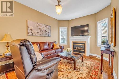 24 Mediterra Drive, Vaughan (Vellore Village), ON - Indoor Photo Showing Living Room With Fireplace