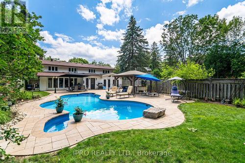 1117 Springhill Drive, Mississauga (Lorne Park), ON - Outdoor With In Ground Pool With Backyard